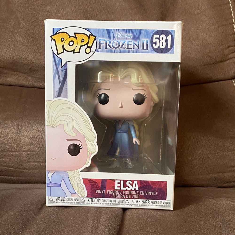 Funko Elsa Vinyl Figure in Blue Dress